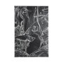 101980-L - Fish Black I by Ariana a Hand Embellished Textured Canvas