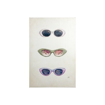 101994-S - Sunglass Collection I by NaTar a Hand Embellished Textured Canvas