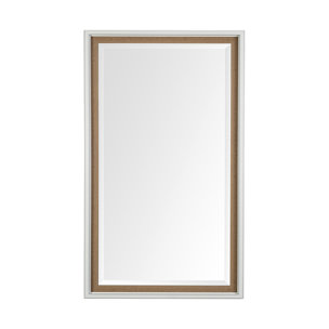 Vail White Natural Bev Mir 36 x 60