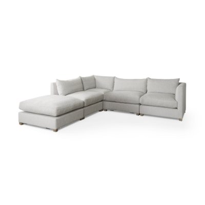 69567-H - Valence 5 Piece (Incl. 1 ottoman) Modular Sofa Set
