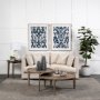 69566-B - Valence 2 Piece Beige Modular Sofa Set