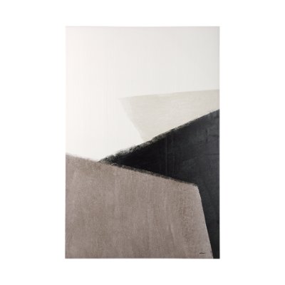 102018-L - Pages II by Mercana Studio a Hand Embellished Textured Canvas