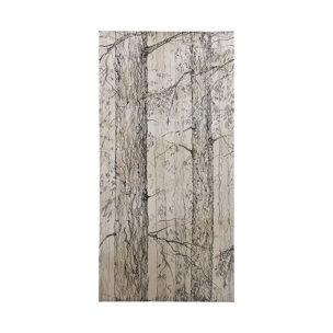 Forest I by Natali a Hand Embellished Textured Canvas