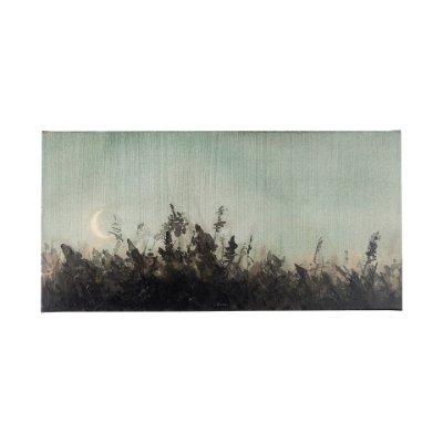 102040-L - Moon Sets, Sun Rises I by Mercana Studio a Hand Embellished Textured Canvas