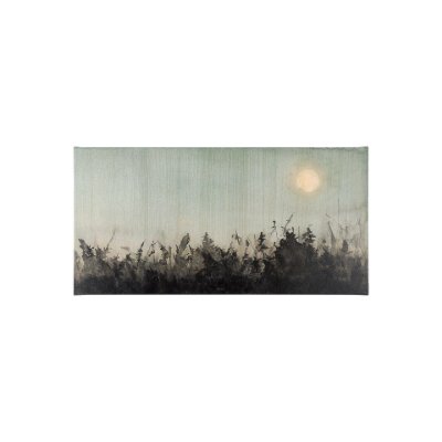 102041-S - Moon Sets, Sun Rises II by Mercana Studio a Hand Embellished Textured Canvas