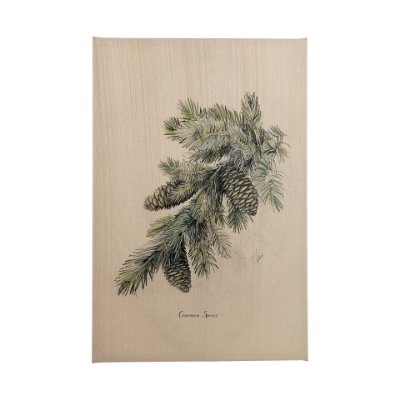 102047-L - Evergreen collection IV by Victoria a Hand Embellished Textured Canvas
