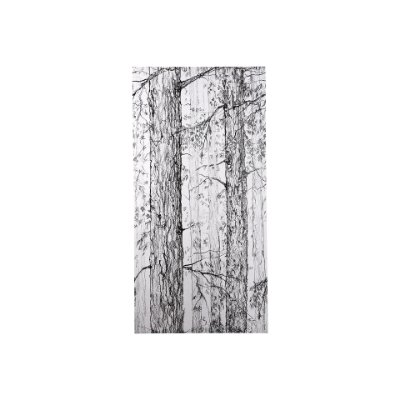 102050-S - Forest BW I by Ariana a Hand Embellished Textured Canvas