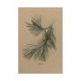 102044-L - Evergreen collection I by Victoria a Hand Embellished Textured Canvas