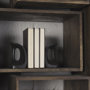 68419 - Last Cobbler's (Set of 2) 8L x 6W Black Shoemaker Tool Bookends