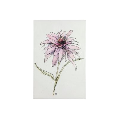 101884-S - Echinacea I by Mercana Studio a Hand Embellished Textured Canvas