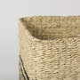 69612 - Cullen 15.7L x 15.7W x 15.7H (Set of 3) Grey Twisted Seagrass Square Basket  