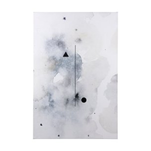 Equilibrium II by Mercana Studio a Hand Embellished Textured Canvas