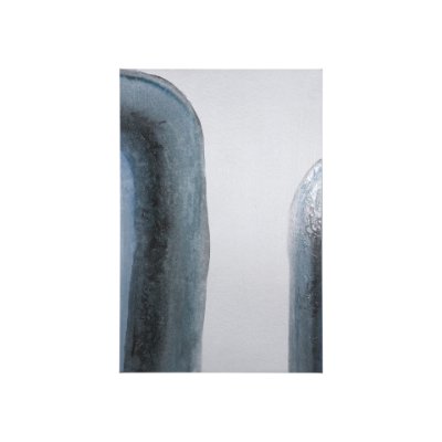 102096-S - Water Arch Brown I by Mercana Studio a Hand Embellished Textured Canvas