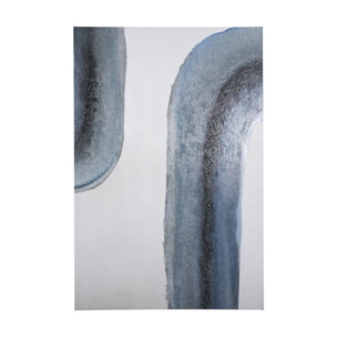 Water Arch Brown II by Mercana Studio a Hand Embellished Textured Canvas