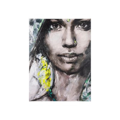 102104-S - Unity V Woman (S) by Mercana Studio a Hand Embellished Textured Canvas
