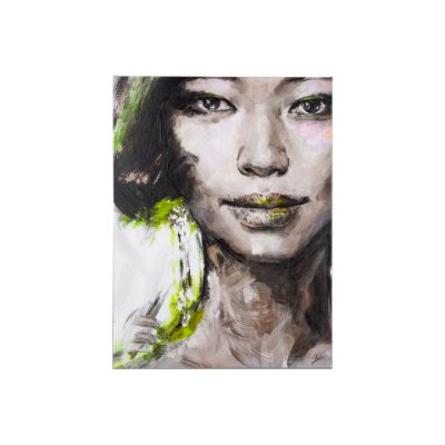 102105-S - Unity VI Woman (S) by Mercana Studio a Hand Embellished Textured Canvas