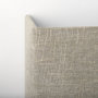69700 - Kinsley Beige Shade W/Transparent Body Wall Sconce 