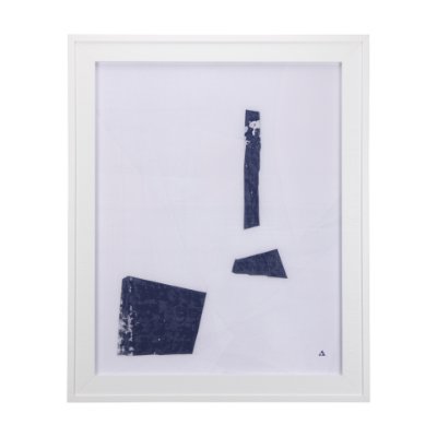 14167 - The Shapes I by Mercana Studio a Hand Embellished Textured Framed Art Print