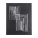 102142-L - Lines II by Mercana Studio a Hand Embellished Textured Canvas
