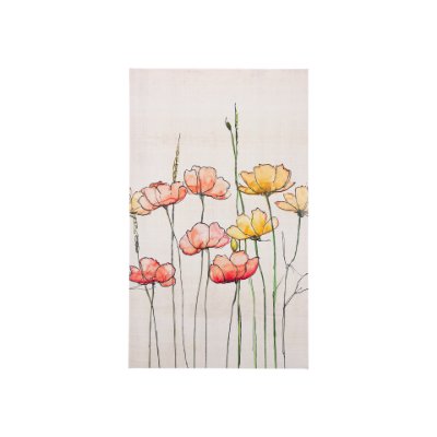 102134-S - Meadow flowers  by Mercana Studio a Hand Embellished Textured Canvas