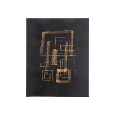 102144-S - Lines IV by Mercana Studio a Hand Embellished Textured Canvas