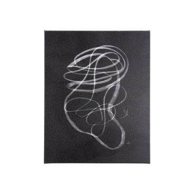 102146-S - Lines VI by Mercana Studio a Hand Embellished Textured Canvas