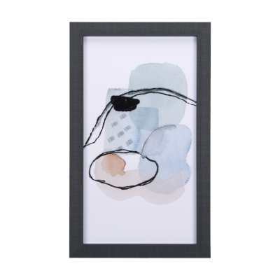 14134 - A Cloudy Afternoon II by Mercana Studio a Hand Embellished Textured Framed Art Print