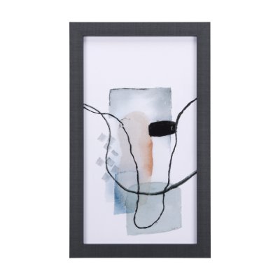 14135 - A Cloudy Afternoon III by Mercana Studio a Hand Embellished Textured Framed Art Print