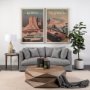 69773 - Valence 37.8L x 38.6W x 28.3H Castlerock Gray Corner Sectional Piece