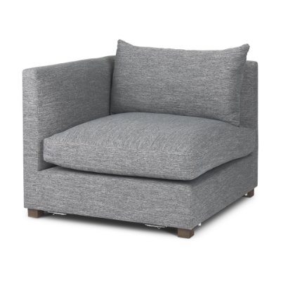 69773 - Valence 37.8L x 38.6W x 28.3H Castlerock Gray Corner Sectional Piece