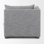 69773 - Valence 37.8L x 38.6W x 28.3H Castlerock Gray Corner Sectional Piece