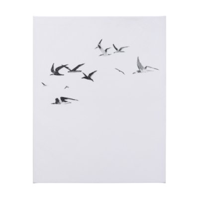 102164-L - Fly Away II by Mercana Studio a Hand Embellished Textured Canvas