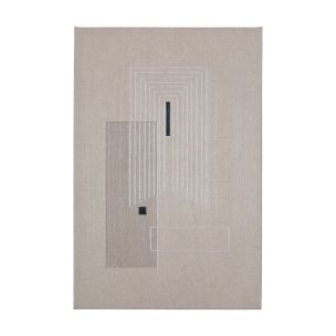 Balance V by Mercana Studio a Hand Embellished Textured Canvas