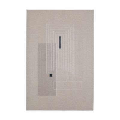 102176-L - Balance V by Mercana Studio a Hand Embellished Textured Canvas