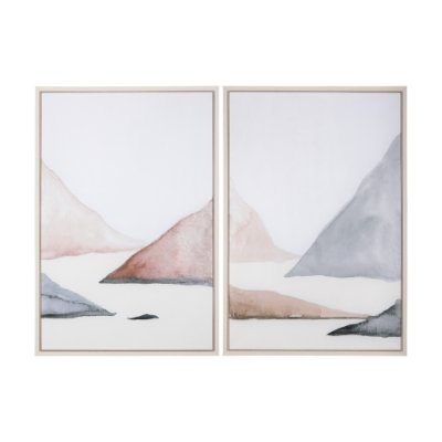 102178-FL - Sandy Land I by Mercana Studio a Hand Embellished Textured Framed Canvas
