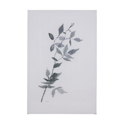 102193-L - Leaf Shadow I by Mercana Studio a Hand Embellished Textured Canvas