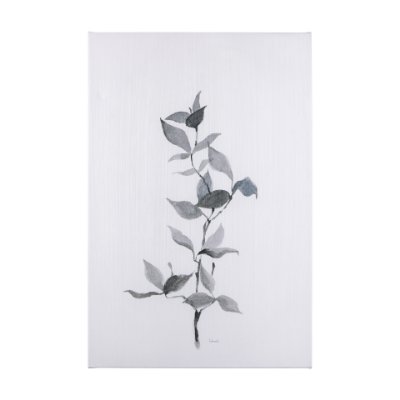 102194-L - Leaf Shadow II by Mercana Studio a Hand Embellished Textured Canvas