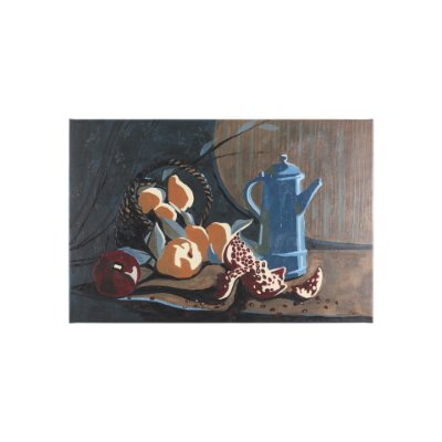 102203-S - Still life II by Mercana Studio a Hand Embellished Textured Canvas