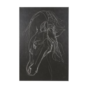 Andalusian Dark I by Mercana Studio a Hand Embellished Textured Canvas