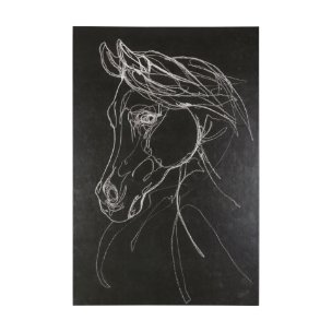 Arabian Dark II by Mercana Studio a Hand Embellished Textured Canvas