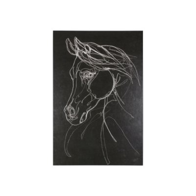 102224-S - Arabian Dark II by Mercana Studio a Hand Embellished Textured Canvas