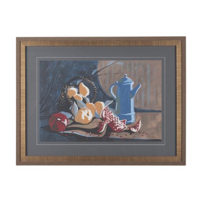 14319 - Still life II by Mercana Studio a Framed Art Print Matted under Glass