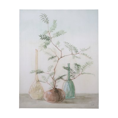 102234-L - Boho Branches I by Mercana Studio a Hand Embellished Textured Canvas
