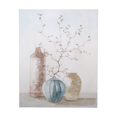 102235-L - Boho Branches II by Mercana Studio a Hand Embellished Textured Canvas
