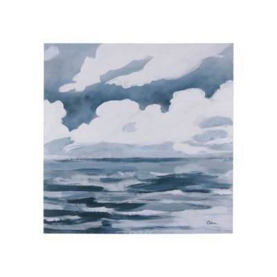 102239-S - Clouds and sea II by Mercana Studio a Hand Embellished Textured Canvas