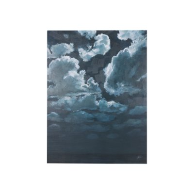 102243-S - Night cloud II by Mercana Studio a Hand Embellished Textured Canvas