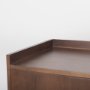 69943 - Lillie Medium Brown Wood 4 Door Tray Top Sideboard