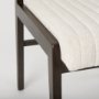 Picture of 69833 - Tahoe Cream Upholstered and Black-Brown Wood Armless Dining Chair 