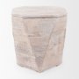 Picture of 67531 - Esagono Octagonal Reclaimed Wood End/Side Table w/ Storage