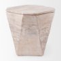 Picture of 67531 - Esagono Octagonal Reclaimed Wood End/Side Table w/ Storage